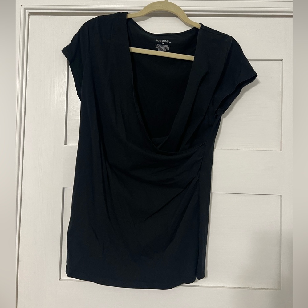 Merona XL black tee